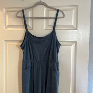 Lula Roe Jumper Leola in slate blue medium